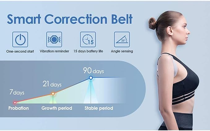 Smart Adjustable Posture Corrector مُصحّح القوام الذكي القابل للتعديل
